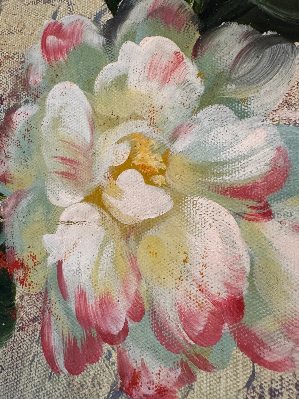 Lot 8: Floral Art Artwork - Barcelona, Spain based Artist (Estimate £20-30)