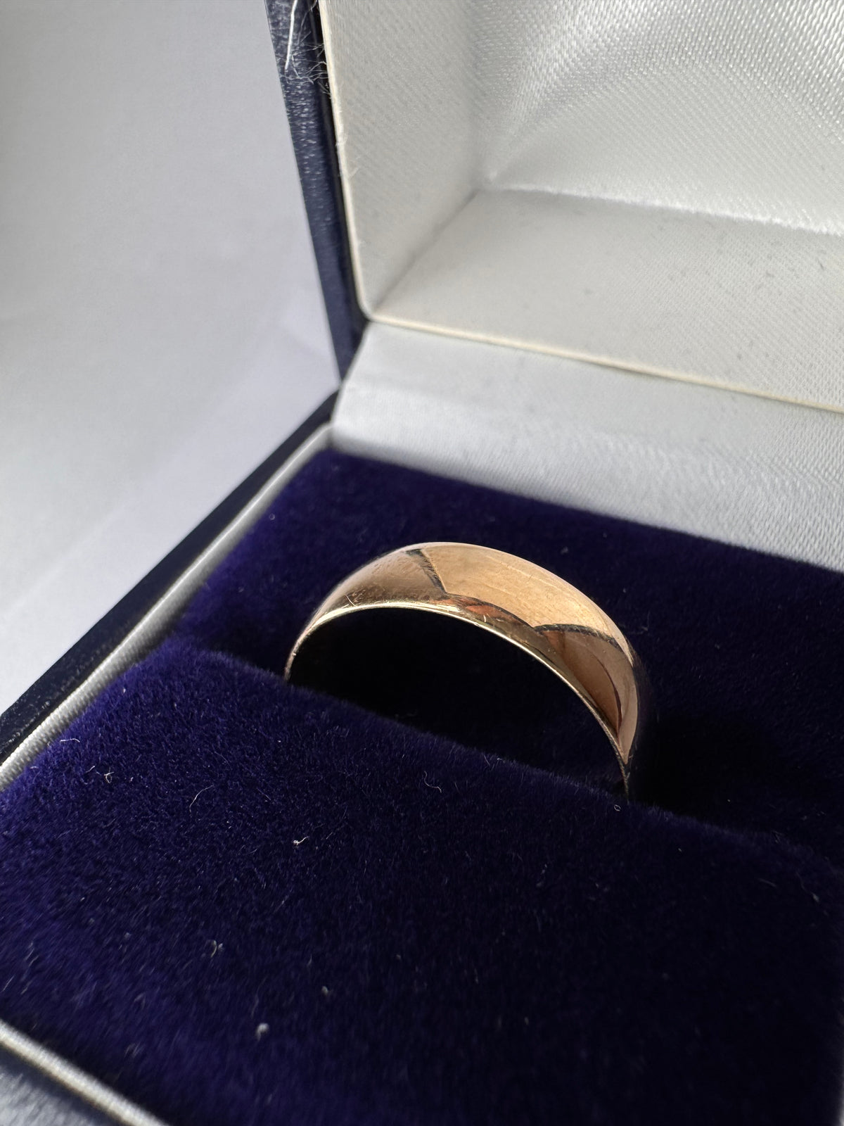 9ct Wedding Band Plain Yellow Gold Ring