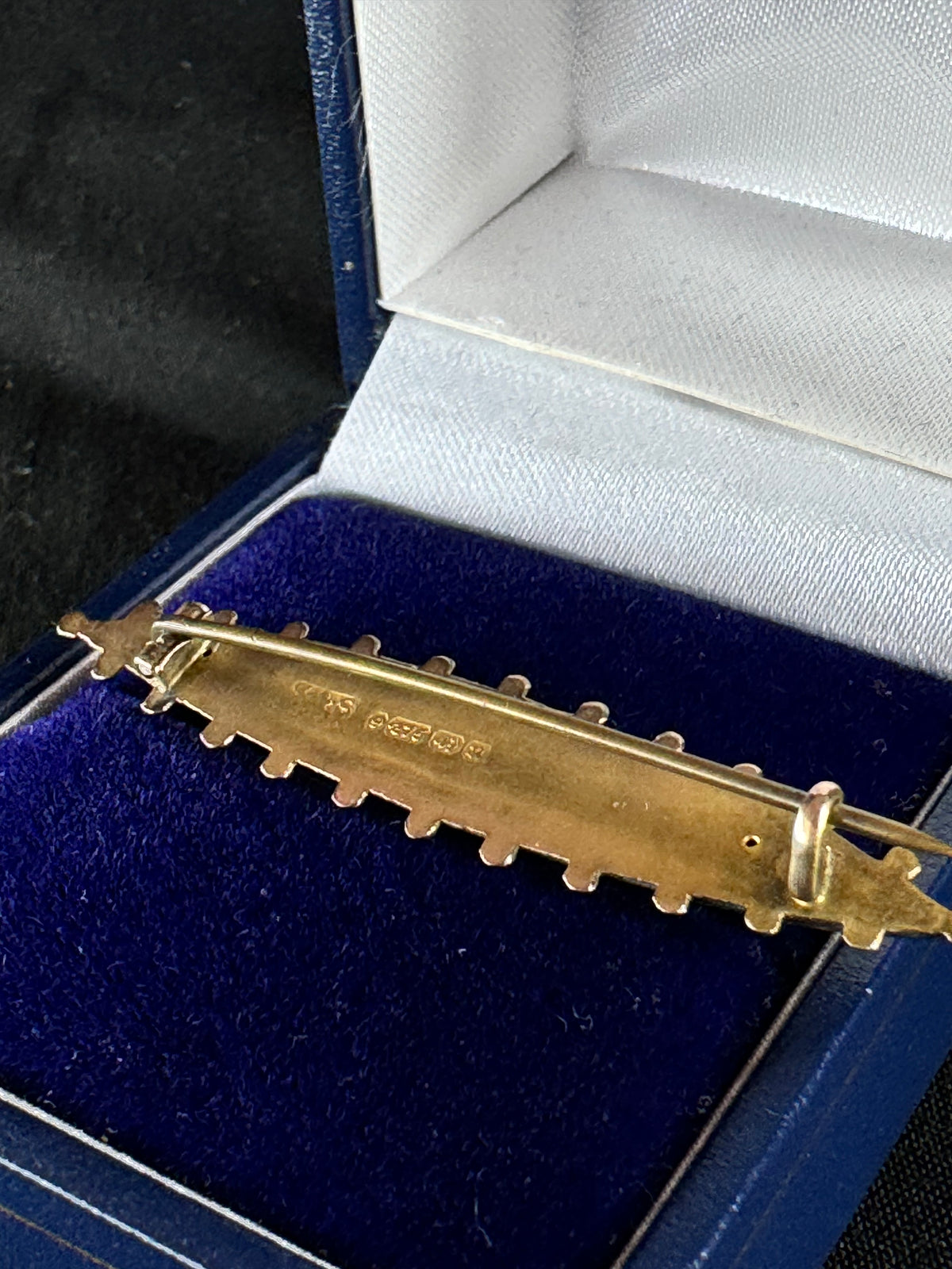 9ct Yellow Gold Vintage Brooch