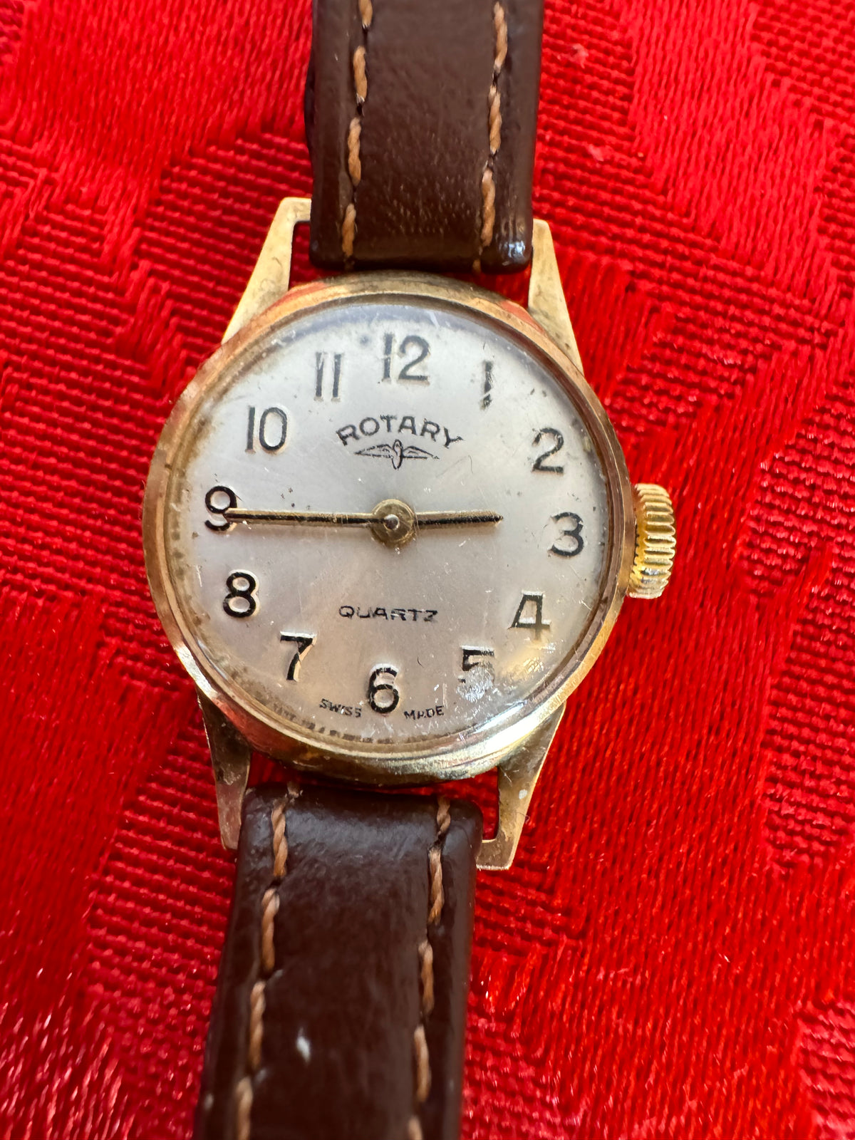 9ct Yellow Gold Rotary Watch