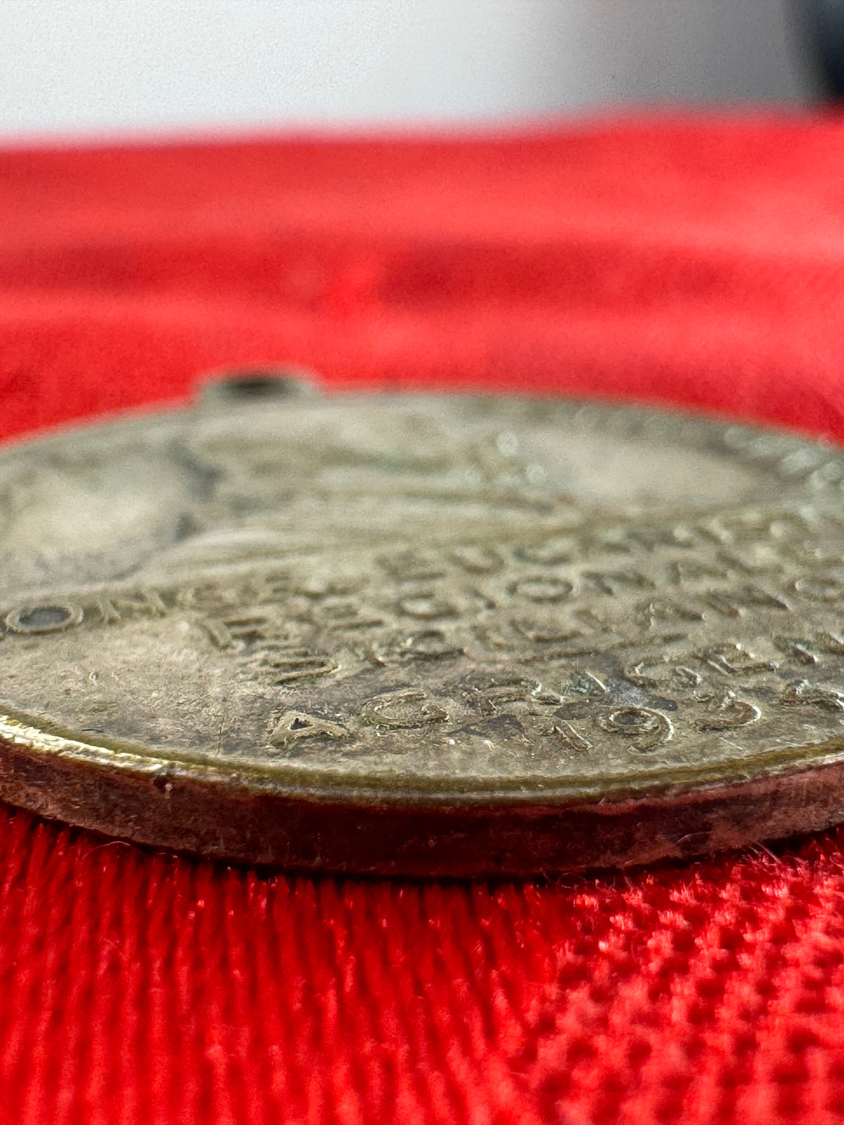Italian 1934 PIUS XI PONT.MAX Pendant medal