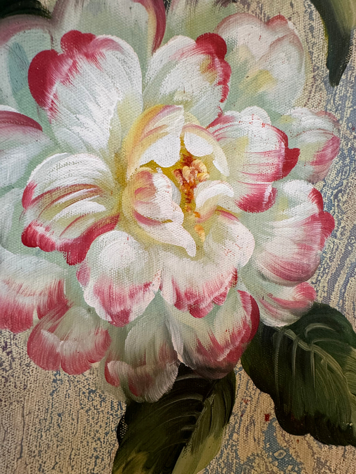 Lot 8: Floral Art Artwork - Barcelona, Spain based Artist (Estimate £20-30)
