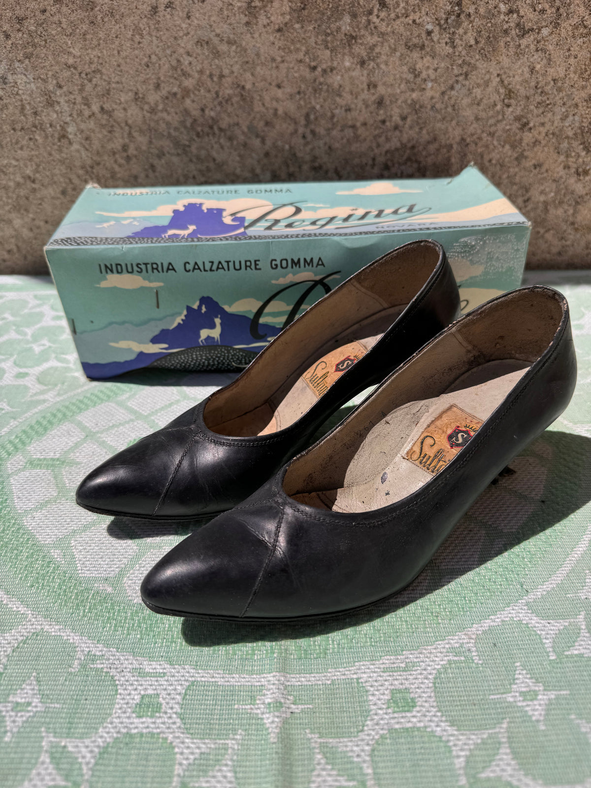 Regina Sultana Leather Vintage Italian Women’s Shoes