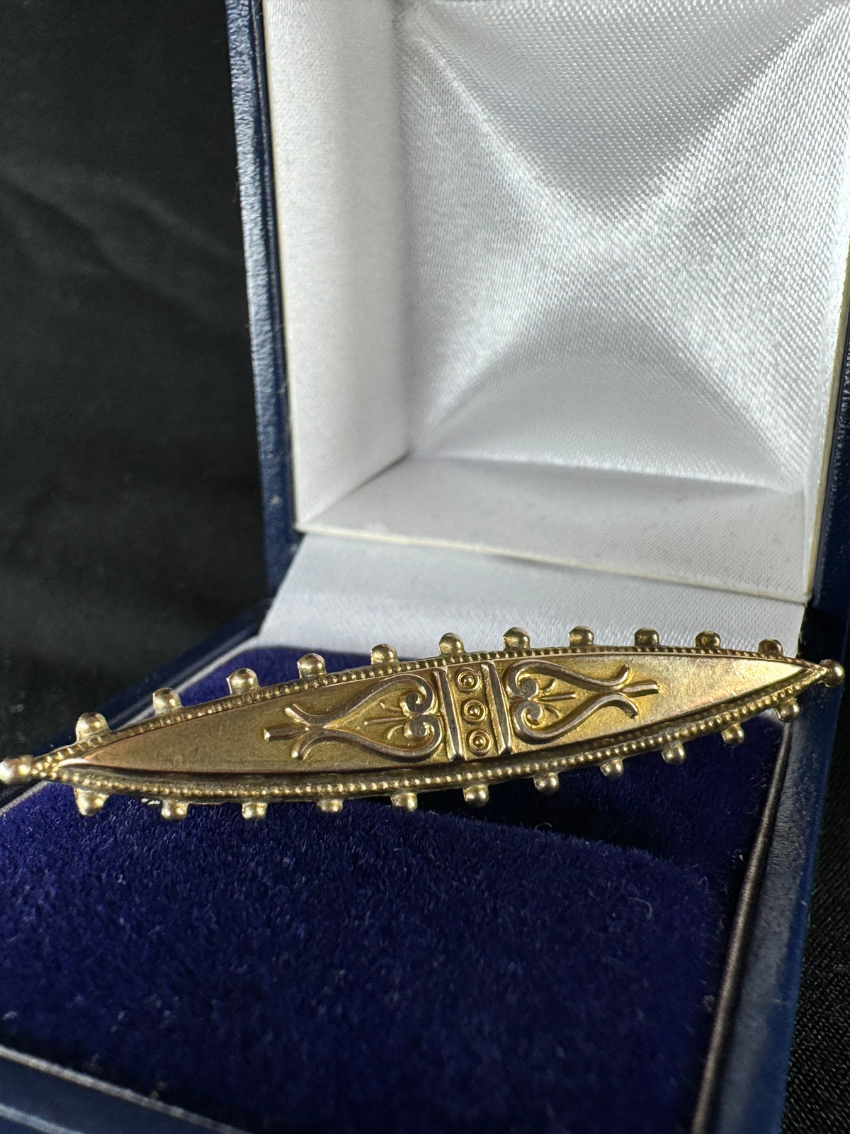 9ct Yellow Gold Vintage Brooch
