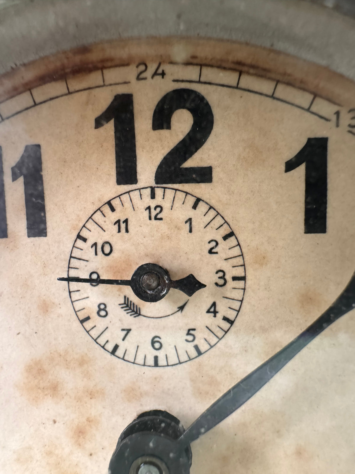 Vintage Italian Alarm Clock