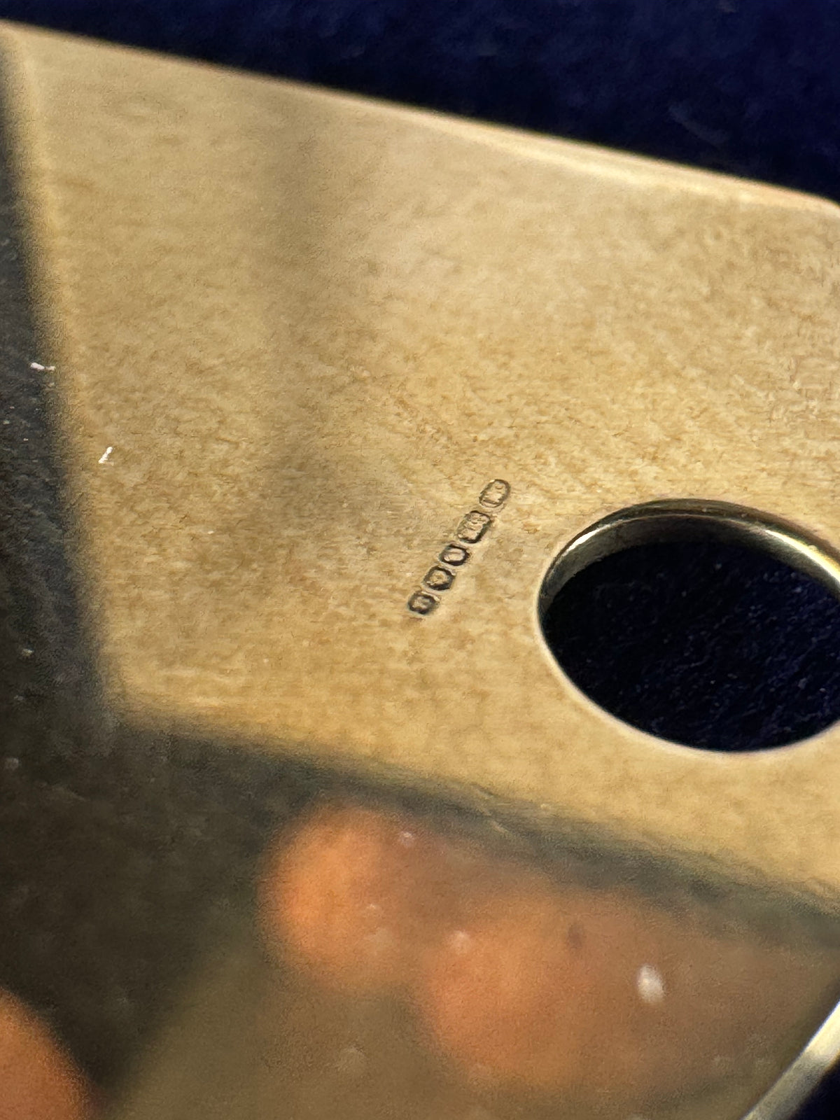 9ct Yellow Gold Dog Tag