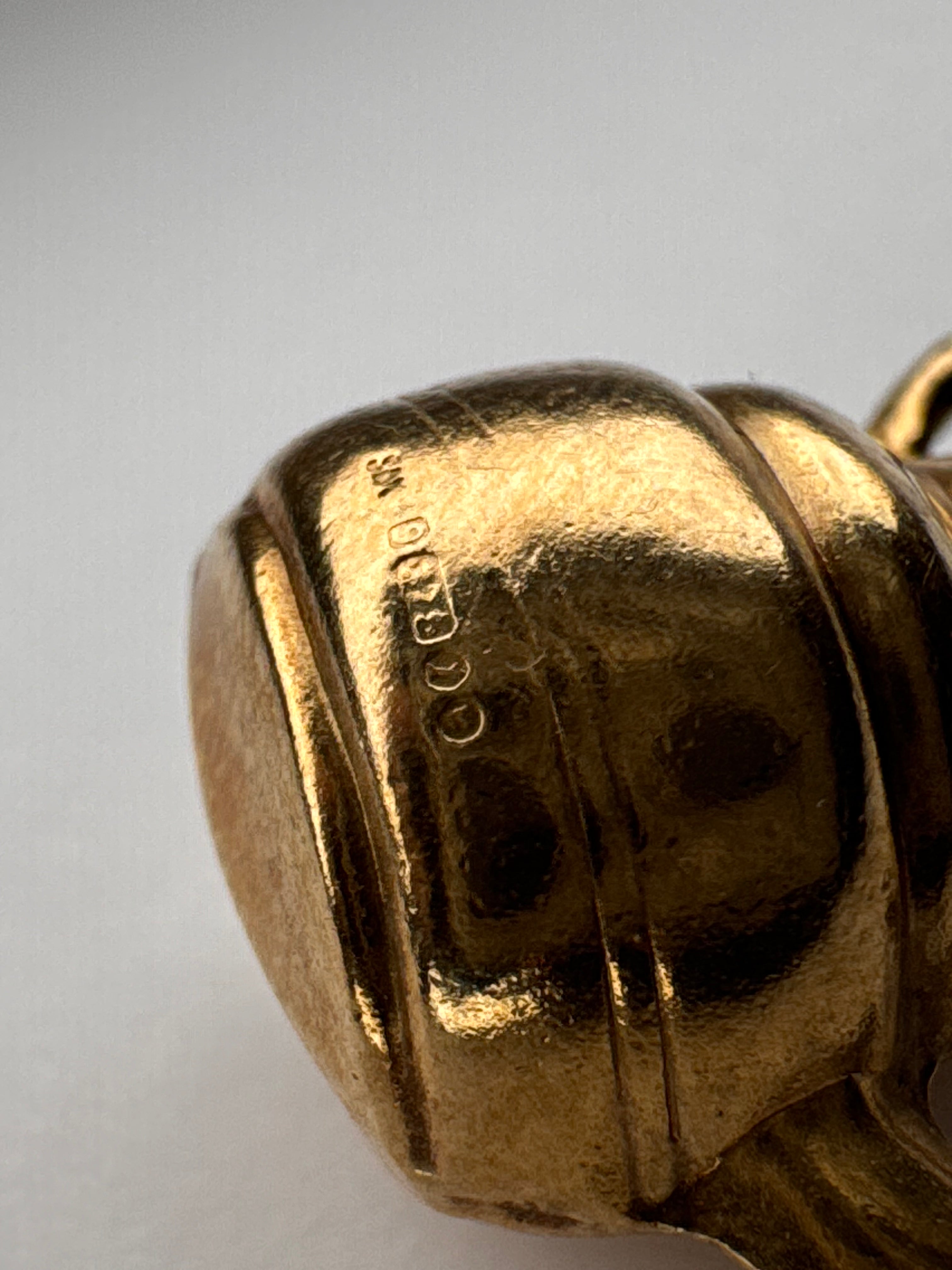 9ct Gold Teapot Pendant